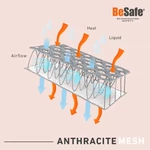 Kép 8/9 - BeSafe gyerekülés iZi Turn i-Size 61-105 cm Anthracite Mesh