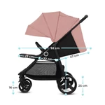 Kép 8/10 - Kinderkraft sportbabakocsi Grande Plus pink