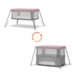 Kép 3/7 - Kinderkraft utazóágy Movi pink