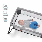 Kép 5/7 - Kinderkraft utazóágy Movi szürke