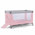 Kép 2/8 - Kinderkraft utazóágy - Leody - állítható magasságú pink