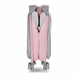 Kép 3/8 - Kinderkraft utazóágy - Leody - állítható magasságú pink