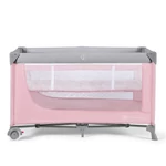 Kép 5/8 - Kinderkraft utazóágy - Leody - állítható magasságú pink