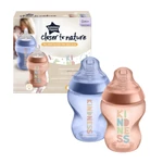 Kép 3/4 - Tommee Tippee cumisüveg - CTN 2 db 260 ml terrakotta, kék