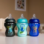 Kép 2/4 - Tommee Tippee cumisüveg - CTN Midnight Jungle 3 db 260 ml kék