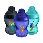 Kép 4/4 - Tommee Tippee cumisüveg - CTN Midnight Jungle 3 db 260 ml kék