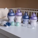 Kép 2/4 - Tommee Tippee újszülött cumisüveg szett - CTN 9 db-os lila