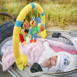 Kép 2/3 - Baby Mix játék babakocsira Állatkák