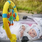 Kép 3/3 - Baby Mix játék babakocsira Állatkák
