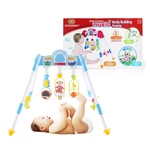 Kép 2/2 - Baby Mix babatornáztató állvány zenélő De Lux kék