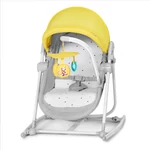 Kép 1/10 - Kinderkraft 5in1 bölcsõ-babaágy-hinta-pihenõszék-szék - Unimo Up sárga
