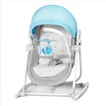 Kép 1/10 - Kinderkraft 5in1 bölcső-babaágy-hinta-pihenőszék-szék - Unimo Up világoskék