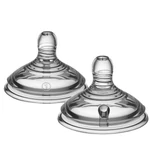 Kép 2/3 - Tommee Tippee cumisüveg cumi CTN 2 db lassú folyású
