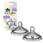 Kép 3/3 - Tommee Tippee cumisüveg cumi CTN 2 db lassú folyású