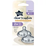 Kép 1/3 - Tommee Tippee cumisüveg cumi CTN 2 db lassú folyású