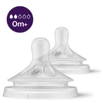Kép 1/6 - Philips AVENT etetőcumi Natural Response 2db 2 cseppes 0hó