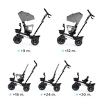 Kép 3/10 - Kinderkraft tricikli Spinstep platinum grey