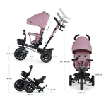 Kép 4/10 - Kinderkraft tricikli Spinstep marvelous pink