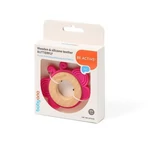 Kép 2/4 - BabyOno rágóka - fa/szilikon  Butterfly 1075/01