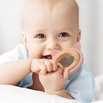 Kép 6/6 - BabyOno rágóka - fa/szilikon cica 1076/02