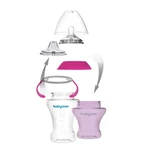 Kép 6/6 - BabyOno itatópohár - csöpögésmentes puha csőrrel 3hó 180ml pink 1456/02