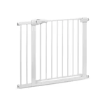 Kép 1/6 - Babyono ajtórács fém - toldalékkal, 75-96cm fehér 943/01