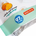 Kép 2/3 - Akuku nedves toalettpapír - mangó illattal 97% víz 50 db