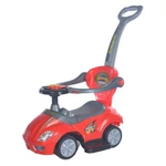 Kép 1/2 - Baby Mix bébitaxi tolókarral 3az1-ben Mega Car piros