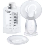 Kép 5/6 - Tommee Tippee mellszívó kézi szilikon Made for me anyatejtárolóval és sterilizáló zacskóval