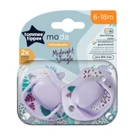 Kép 2/10 - Tommee Tippee játszócumi Moda 2db 6-18hó Midnight Jungle