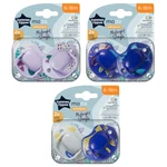 Kép 1/10 - Tommee Tippee játszócumi Moda 2db 6-18hó Midnight Jungle