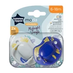Kép 8/10 - Tommee Tippee játszócumi Moda 2db 6-18hó Midnight Jungle