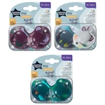 Kép 1/7 - Tommee Tippee játszócumi Moda 2db 18-36hó Midnight Jungle