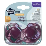 Kép 2/7 - Tommee Tippee játszócumi Moda 2db 18-36hó Midnight Jungle