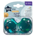 Kép 6/7 - Tommee Tippee játszócumi Moda 2db 18-36hó Midnight Jungle