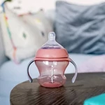Kép 4/5 - Tommee Tippee itatópohár - Nature Transition cup 150ml 4hó rózsaszín