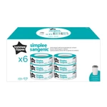Kép 2/3 - Tommee Tippee utántöltõ Sangenic Simplee 6 db-os