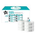 Kép 1/3 - Tommee Tippee utántöltő Sangenic Simplee 6 db-os