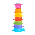 Kép 2/7 - Munchkin fürdőjáték építhető Caterpillar Spillers 7db