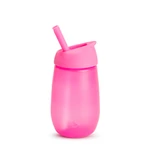 Kép 1/6 - Munchkin itatópohár Simple Clean 296ml 12hó rózsaszín