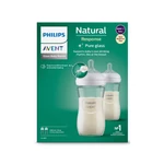 Kép 3/8 - Philips AVENT cumisüveg Natural Response üveg 240ml 2db-os