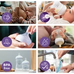 Kép 8/8 - Philips AVENT cumisüveg Natural Response üveg 240ml 2db-os