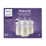 Kép 3/8 - Philips AVENT cumisüveg Natural Response 260ml 3db-os
