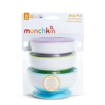 Kép 9/9 - Munchkin tálka szett tapadó aljú 3db 6hó