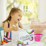 Kép 9/10 - Munchkin étkészlet Color Me Hungry Splash 7db 18hó rózsaszín