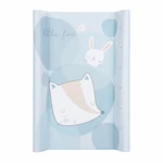 Kép 1/4 - Kikkaboo pelenkázólap - merev 2 oldalú 50x70cm Little fox kék