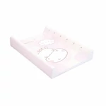 Kép 2/3 - Kikkaboo pelenkázólap - puha 2 oldalú 50x70cm Happy dreams pink