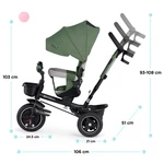 Kép 10/10 - Kinderkraft tricikli Spinstep pastel green