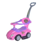 Kép 1/2 - Baby Mix bébitaxi tolókarral 3az1-ben Mega Car rózsaszín