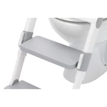 Kép 6/10 - Fillikid lépcsős wc szûkítő - szürke/fehér BST029